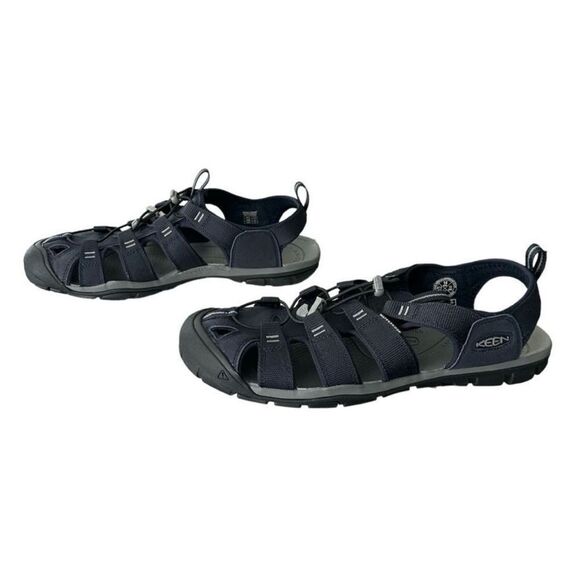 KEEN Clearwater CNX Men\'s 14 Sky Captain Black Water Hiking Sandals 1027407⁠